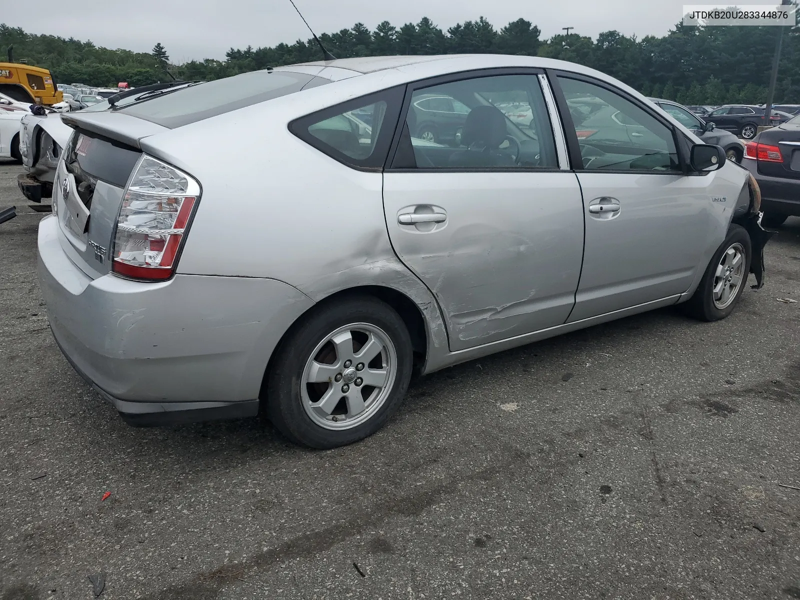 2008 Toyota Prius VIN: JTDKB20U283344876 Lot: 61454144