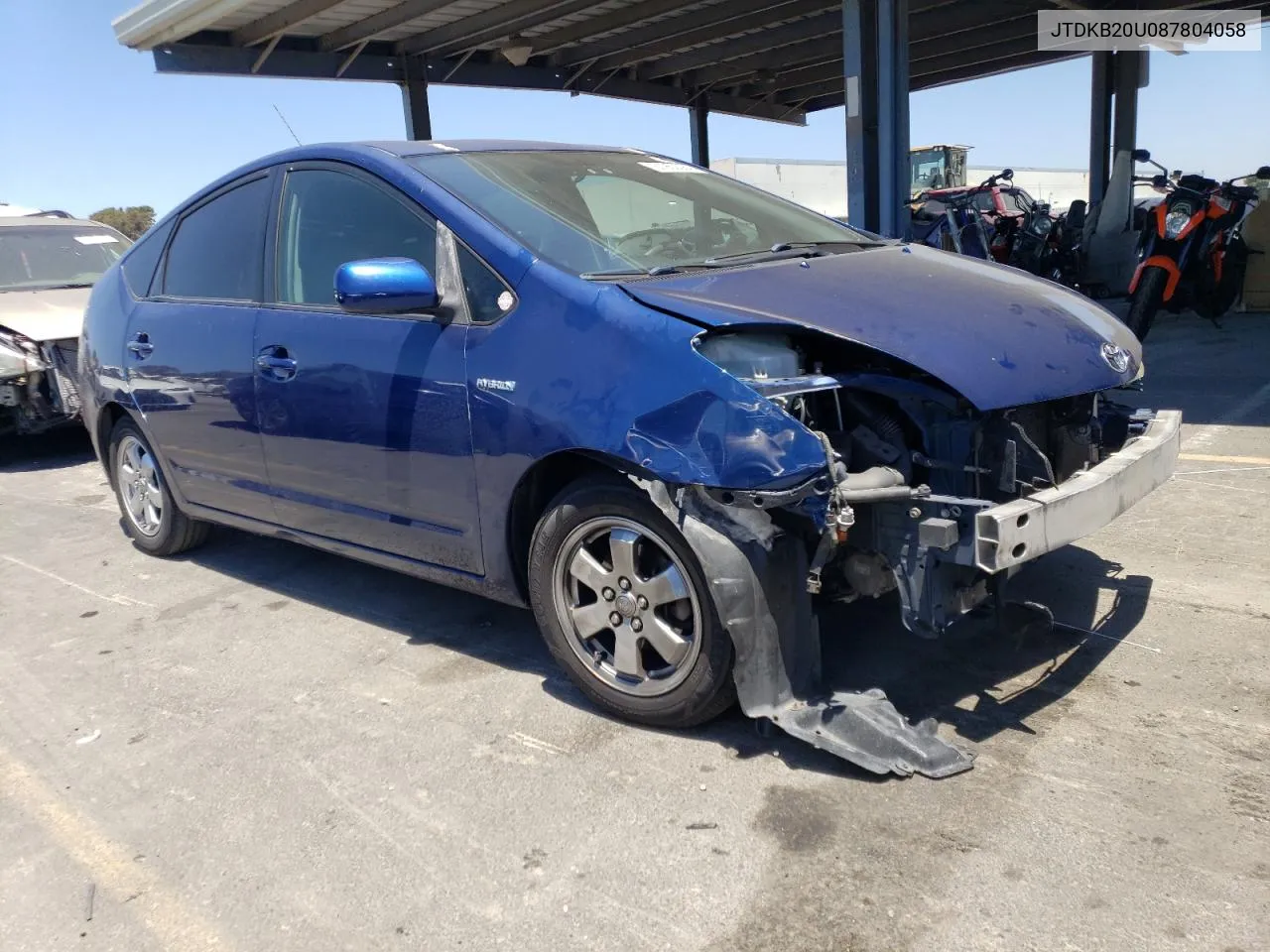 JTDKB20U087804058 2008 Toyota Prius