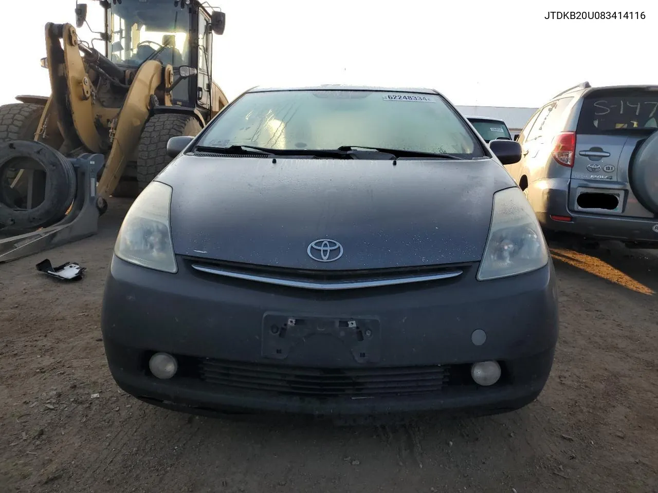 2008 Toyota Prius VIN: JTDKB20U083414116 Lot: 62248334