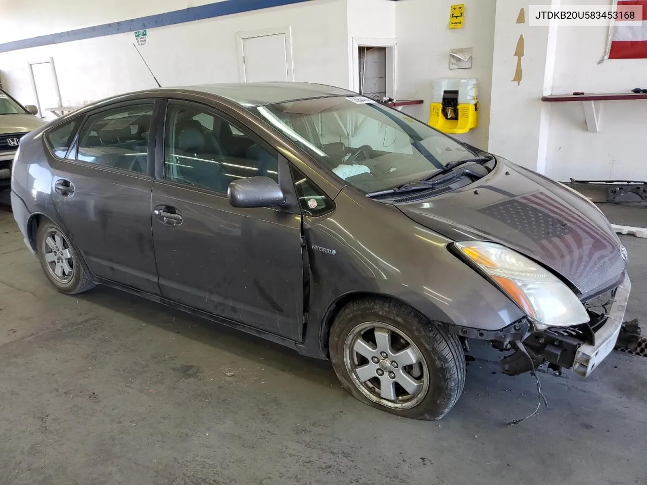 2008 Toyota Prius VIN: JTDKB20U583453168 Lot: 63054404