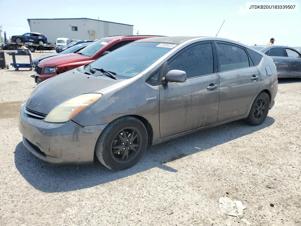 2008 Toyota Prius VIN: JTDKB20U183339507 Lot: 63698524