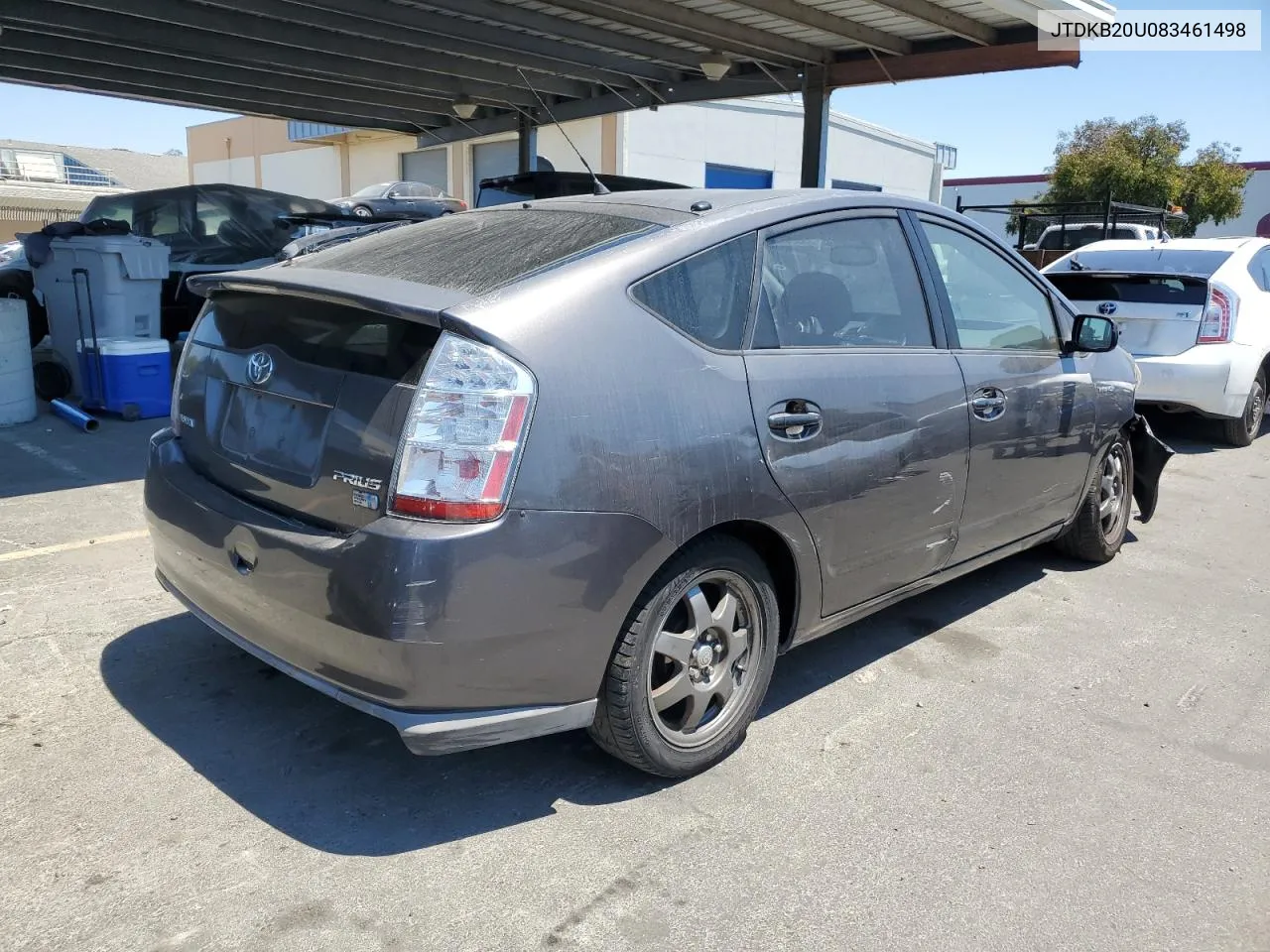 2008 Toyota Prius VIN: JTDKB20U083461498 Lot: 63901204