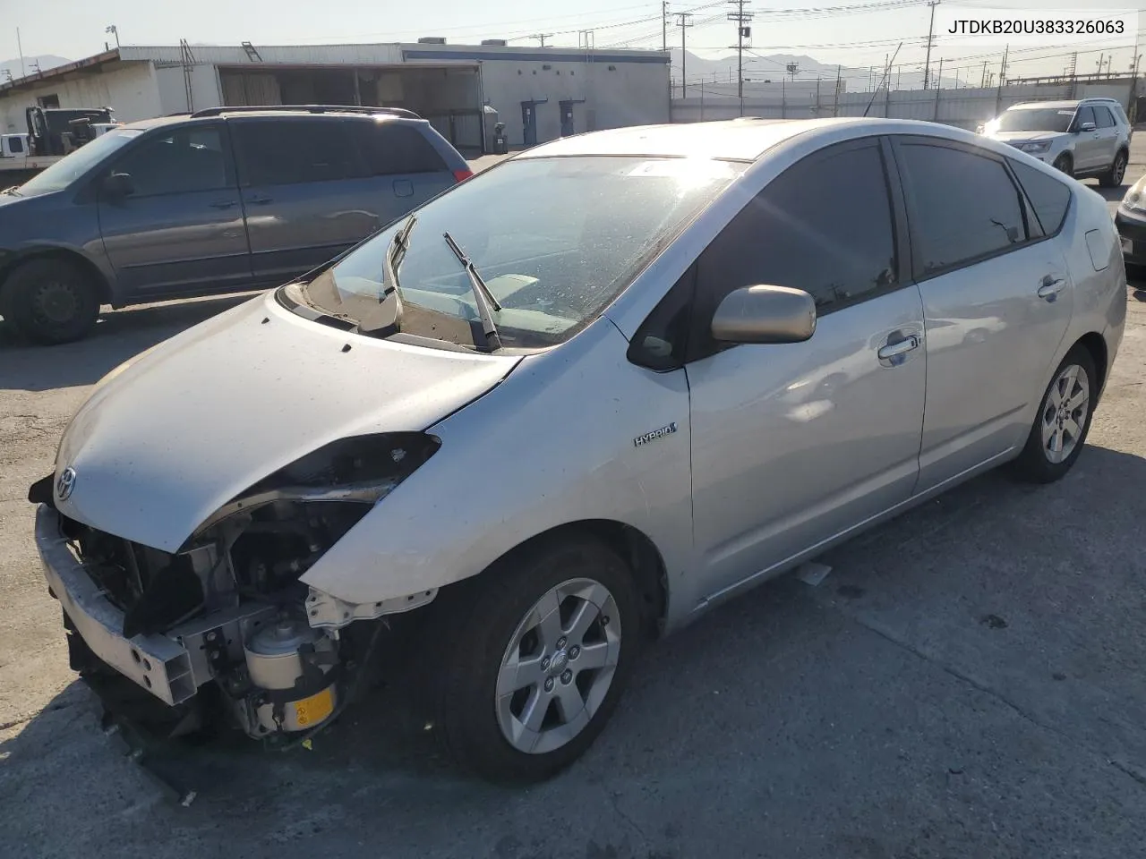 JTDKB20U383326063 2008 Toyota Prius