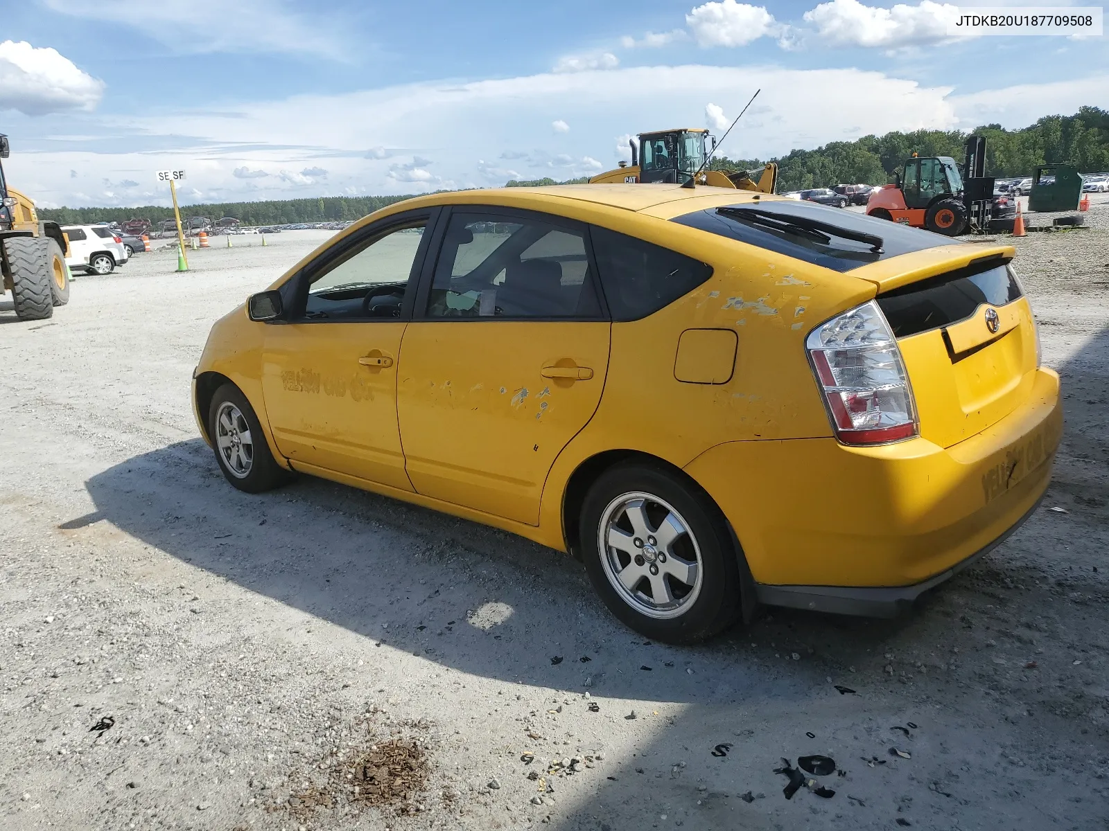 2008 Toyota Prius VIN: JTDKB20U187709508 Lot: 64241684