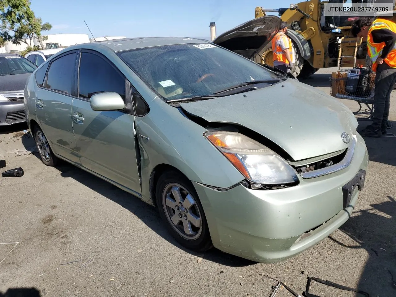 2008 Toyota Prius VIN: JTDKB20U287749709 Lot: 65068724