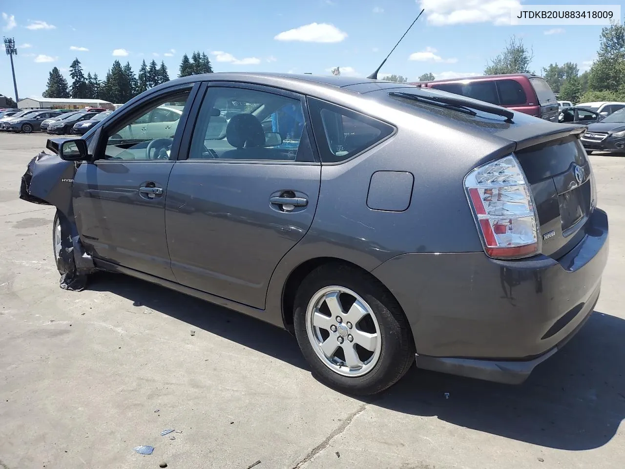 2008 Toyota Prius VIN: JTDKB20U883418009 Lot: 65081384