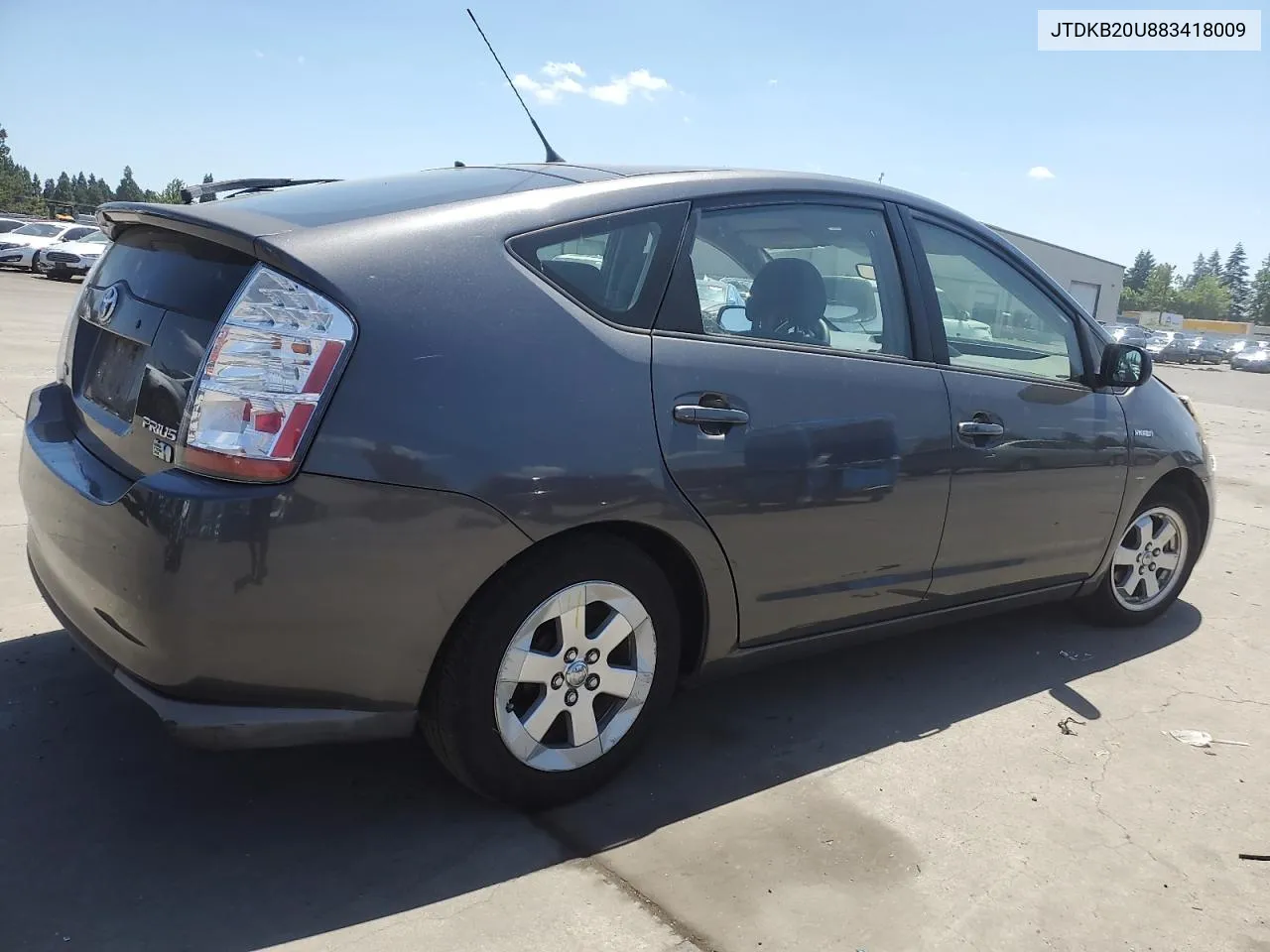 2008 Toyota Prius VIN: JTDKB20U883418009 Lot: 65081384