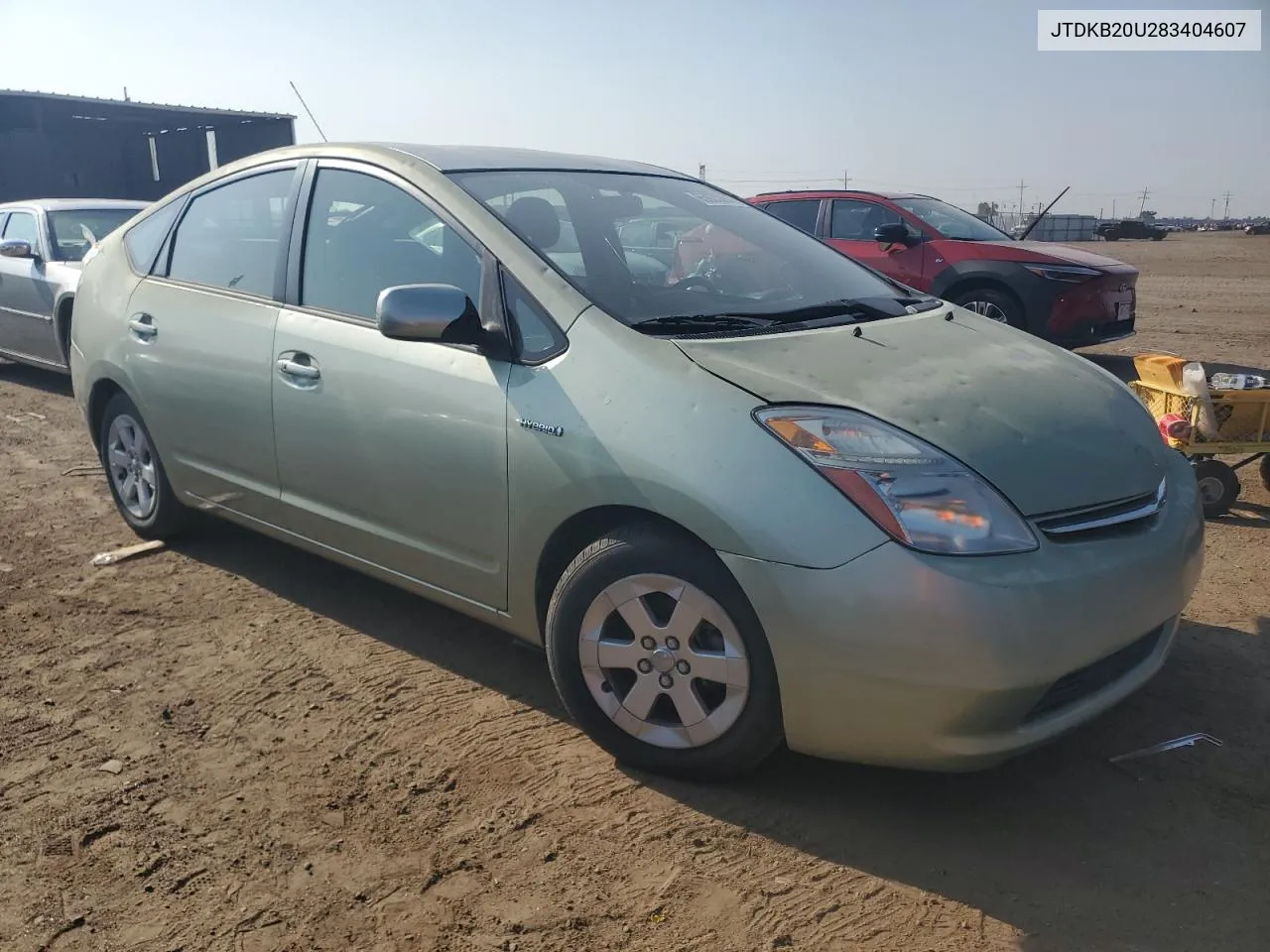 2008 Toyota Prius VIN: JTDKB20U283404607 Lot: 65933884