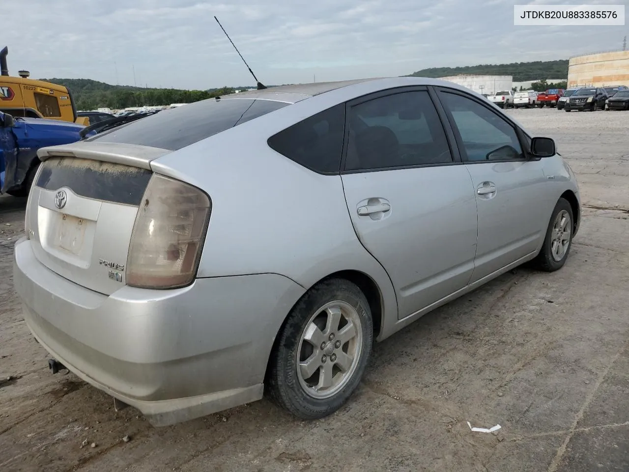 2008 Toyota Prius VIN: JTDKB20U883385576 Lot: 66003104