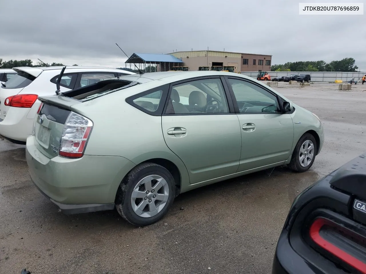 2008 Toyota Prius VIN: JTDKB20U787696859 Lot: 66043774