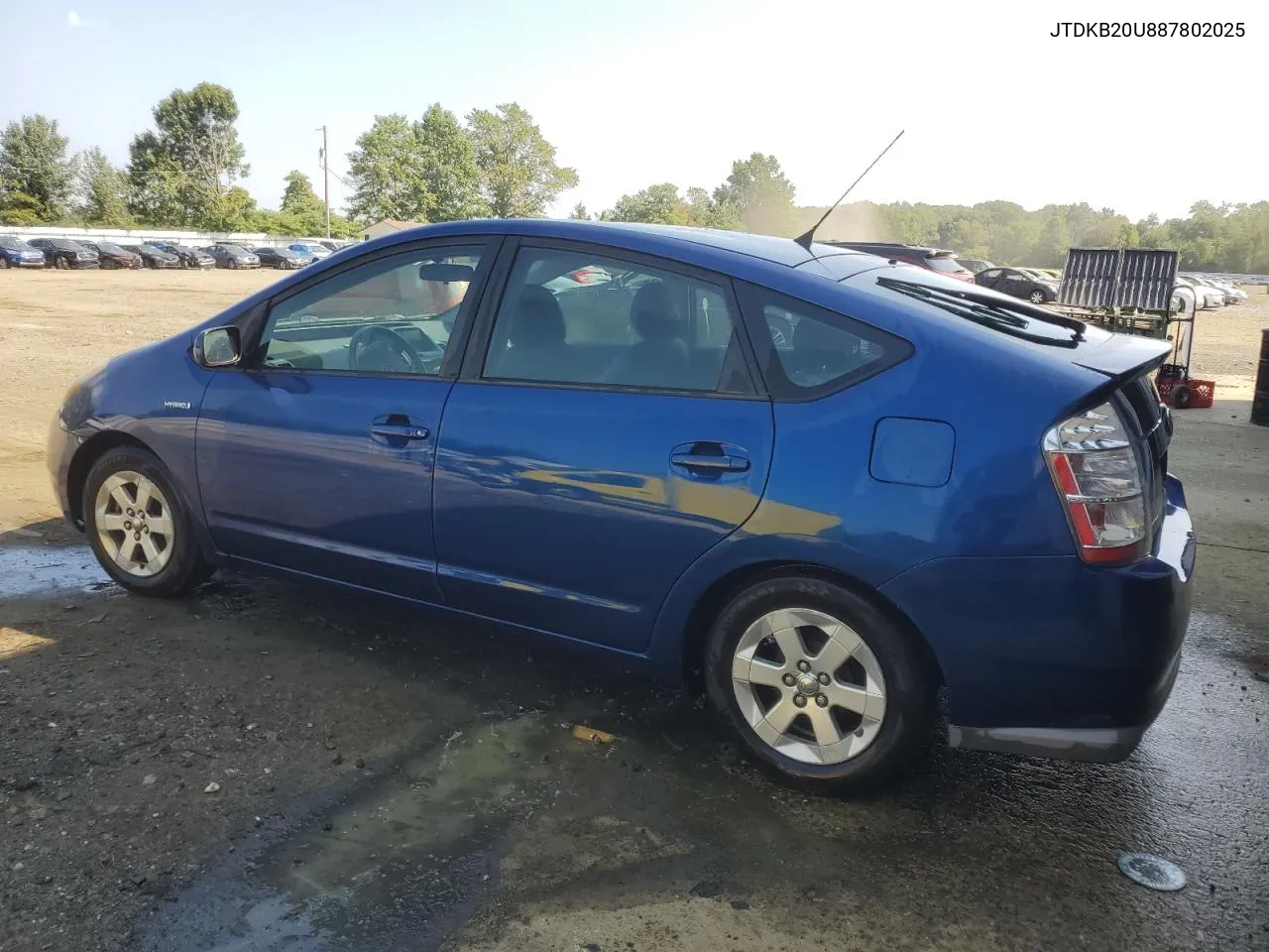 2008 Toyota Prius VIN: JTDKB20U887802025 Lot: 66102514