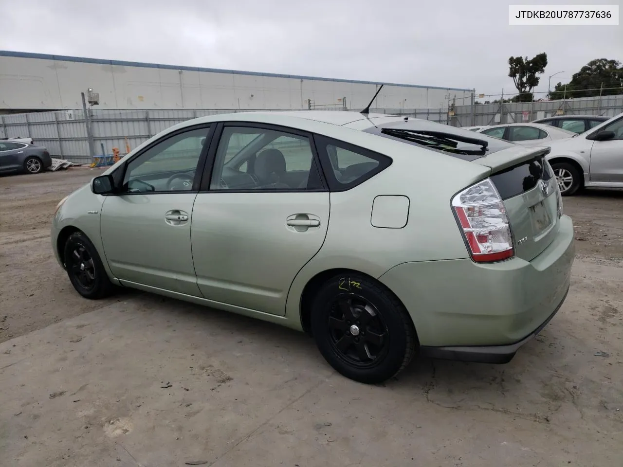 2008 Toyota Prius VIN: JTDKB20U787737636 Lot: 66185694