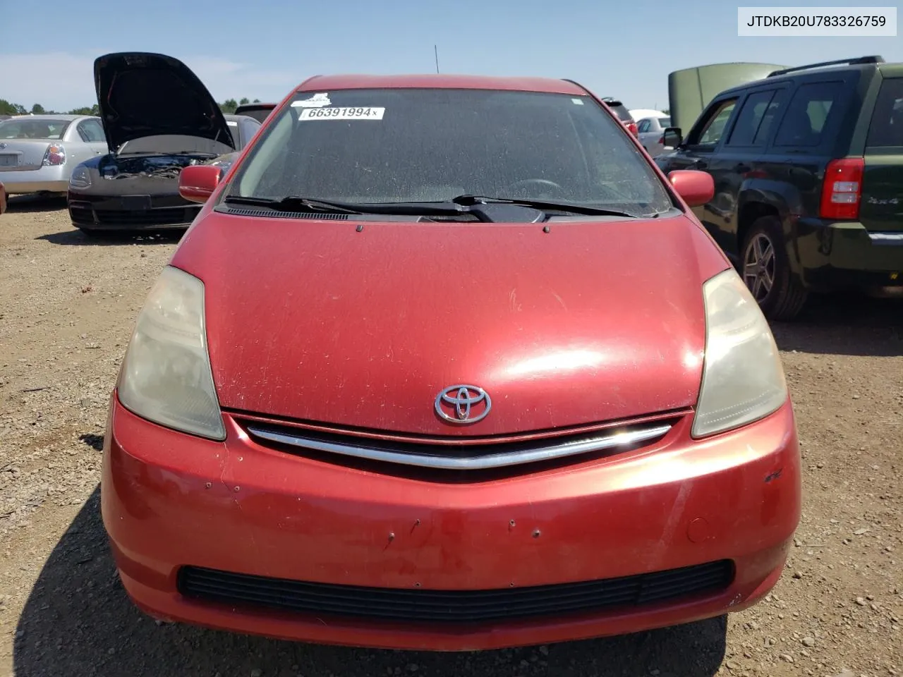 JTDKB20U783326759 2008 Toyota Prius