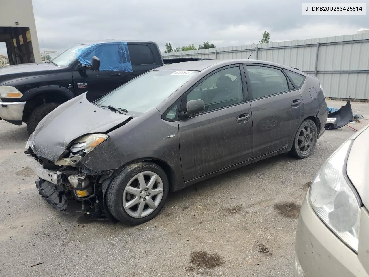 2008 Toyota Prius VIN: JTDKB20U283425814 Lot: 66423594