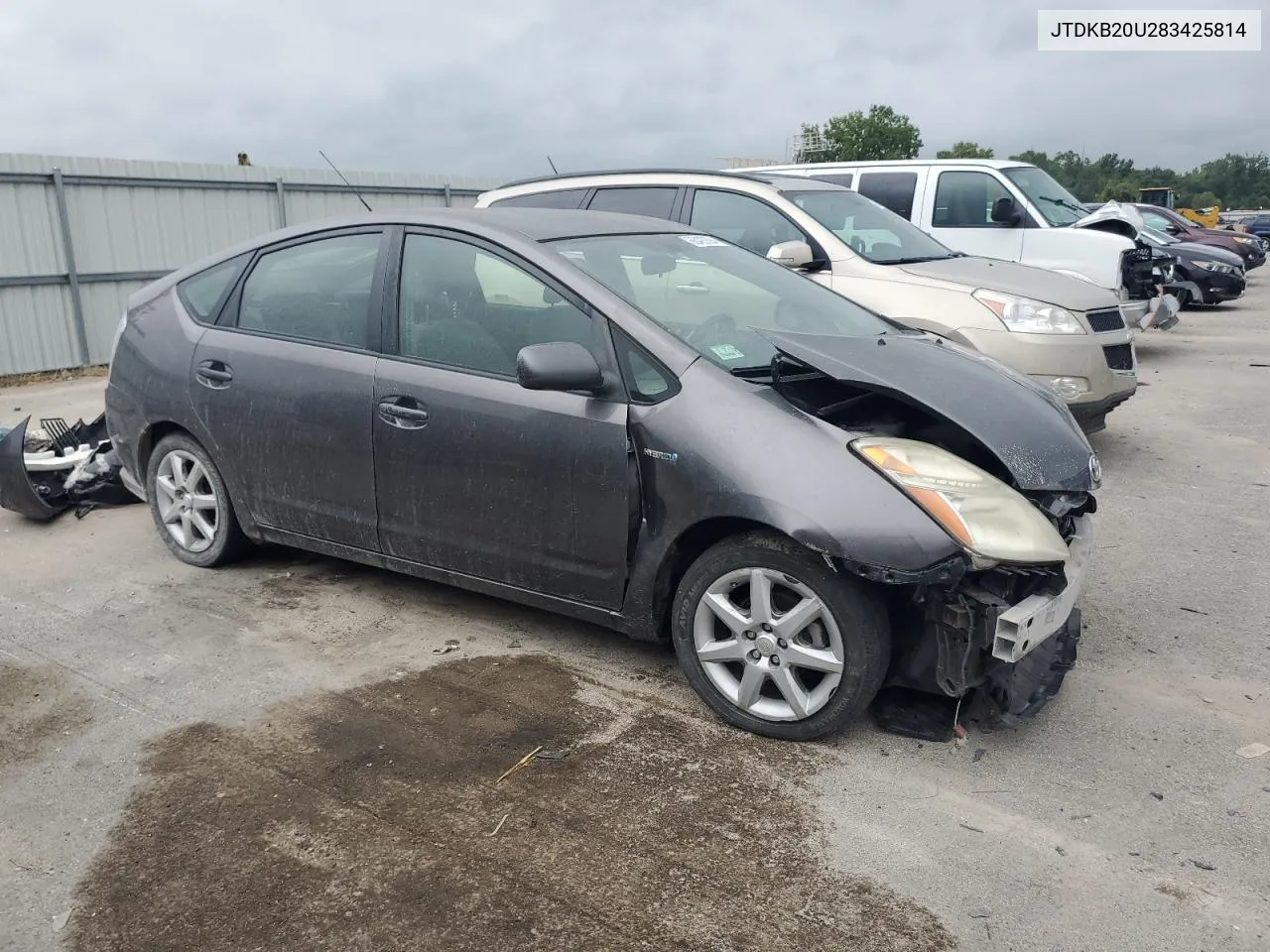 2008 Toyota Prius VIN: JTDKB20U283425814 Lot: 66423594