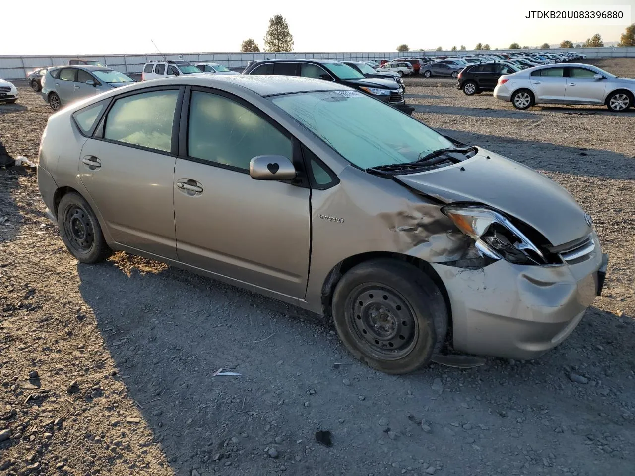 2008 Toyota Prius VIN: JTDKB20U083396880 Lot: 66623664