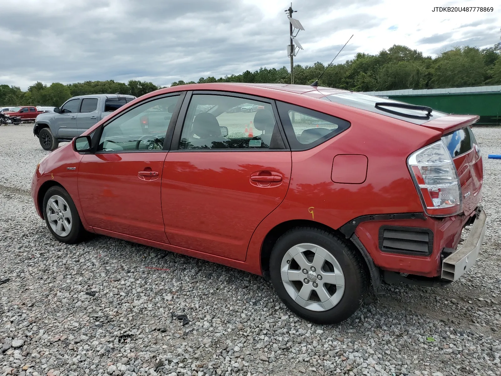 2008 Toyota Prius VIN: JTDKB20U487778869 Lot: 66659554