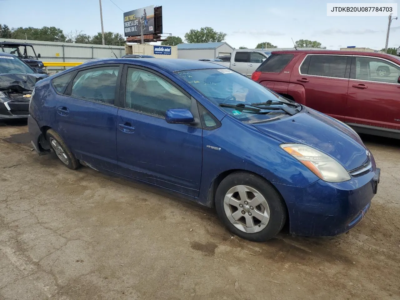 JTDKB20U087784703 2008 Toyota Prius