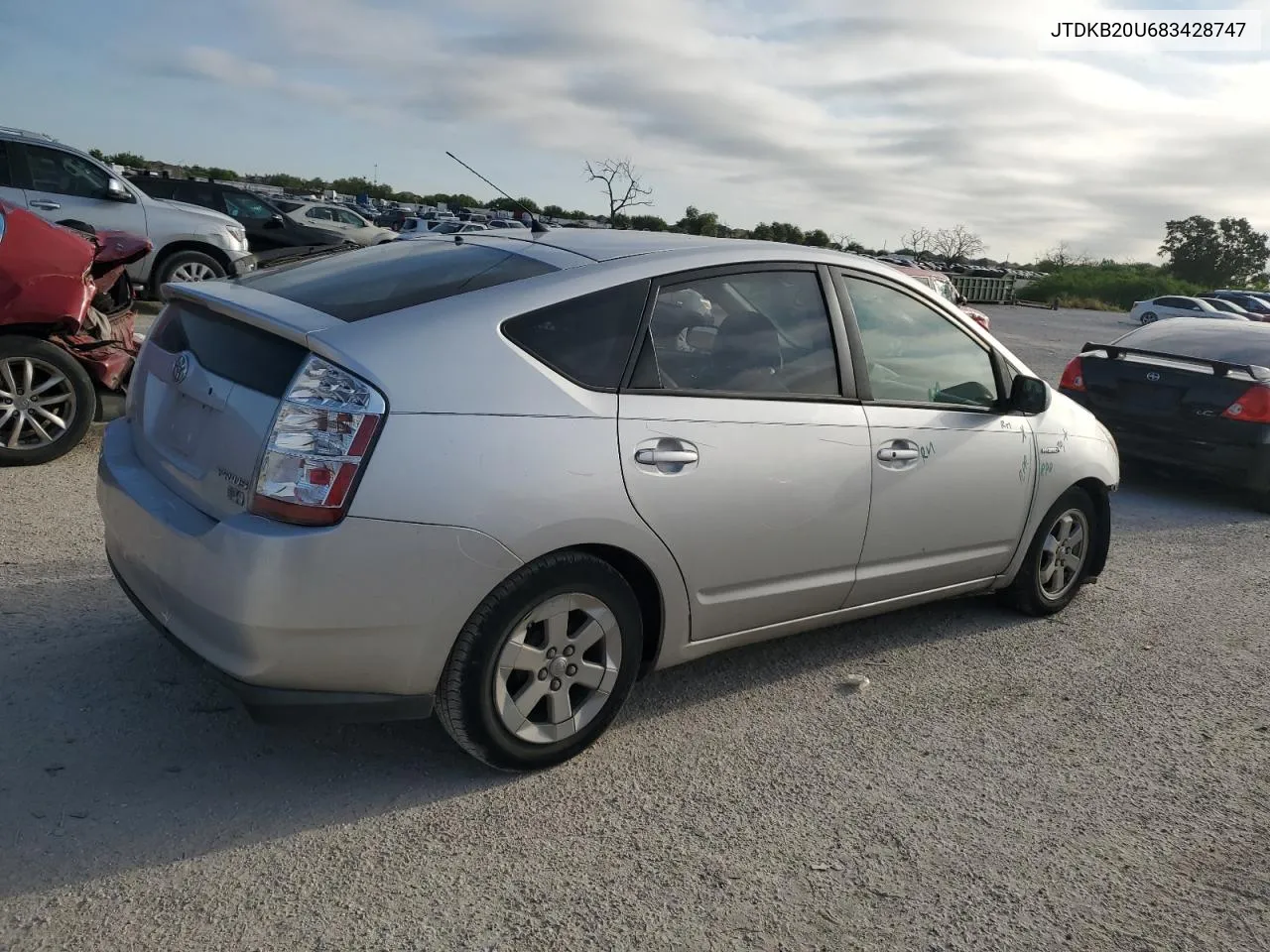 JTDKB20U683428747 2008 Toyota Prius