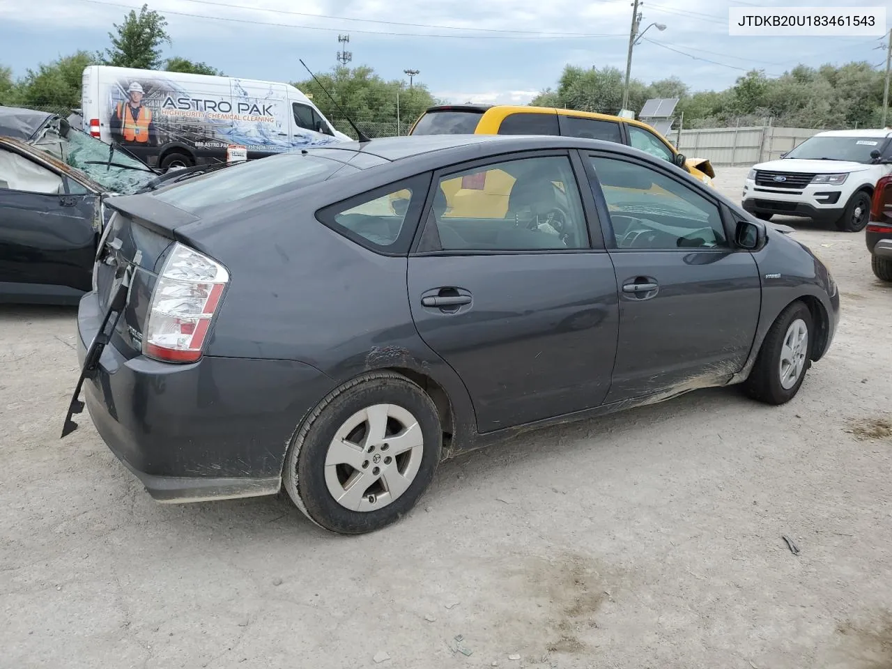 2008 Toyota Prius VIN: JTDKB20U183461543 Lot: 67547544