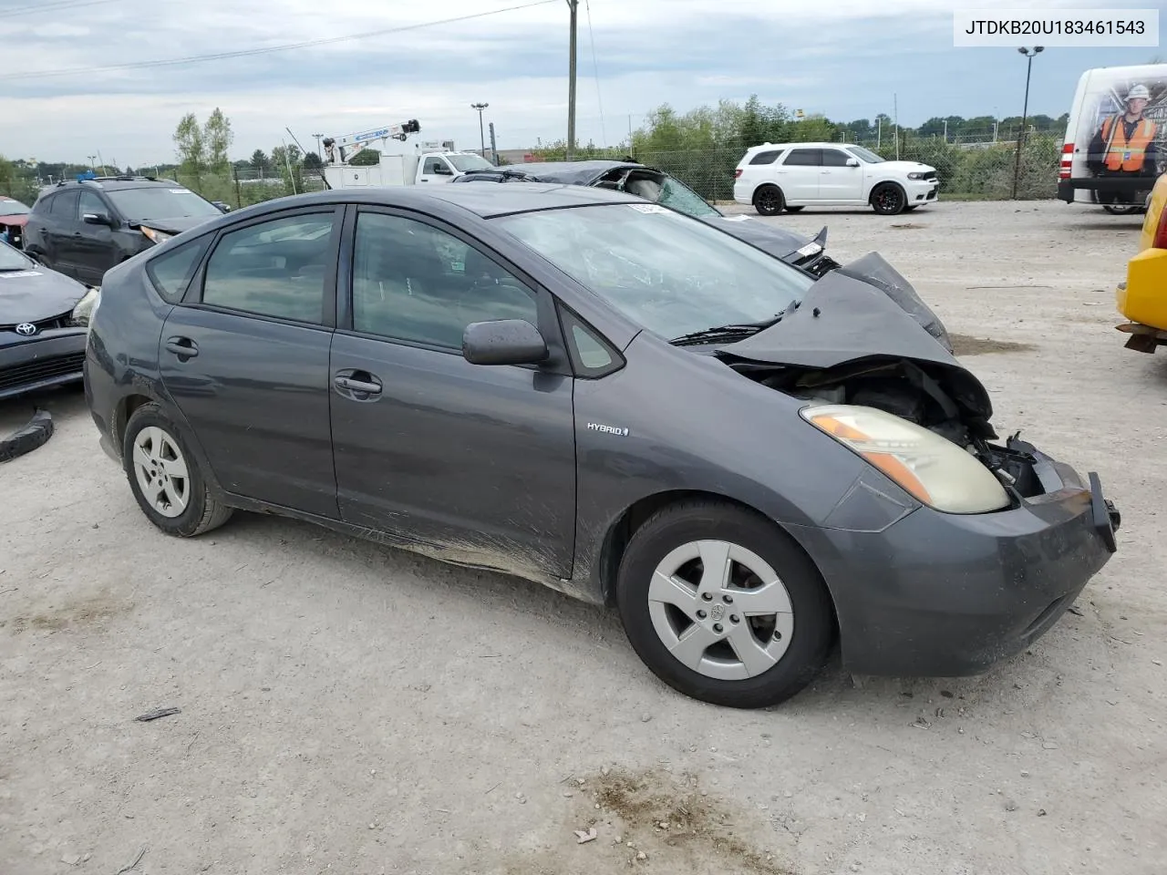 2008 Toyota Prius VIN: JTDKB20U183461543 Lot: 67547544