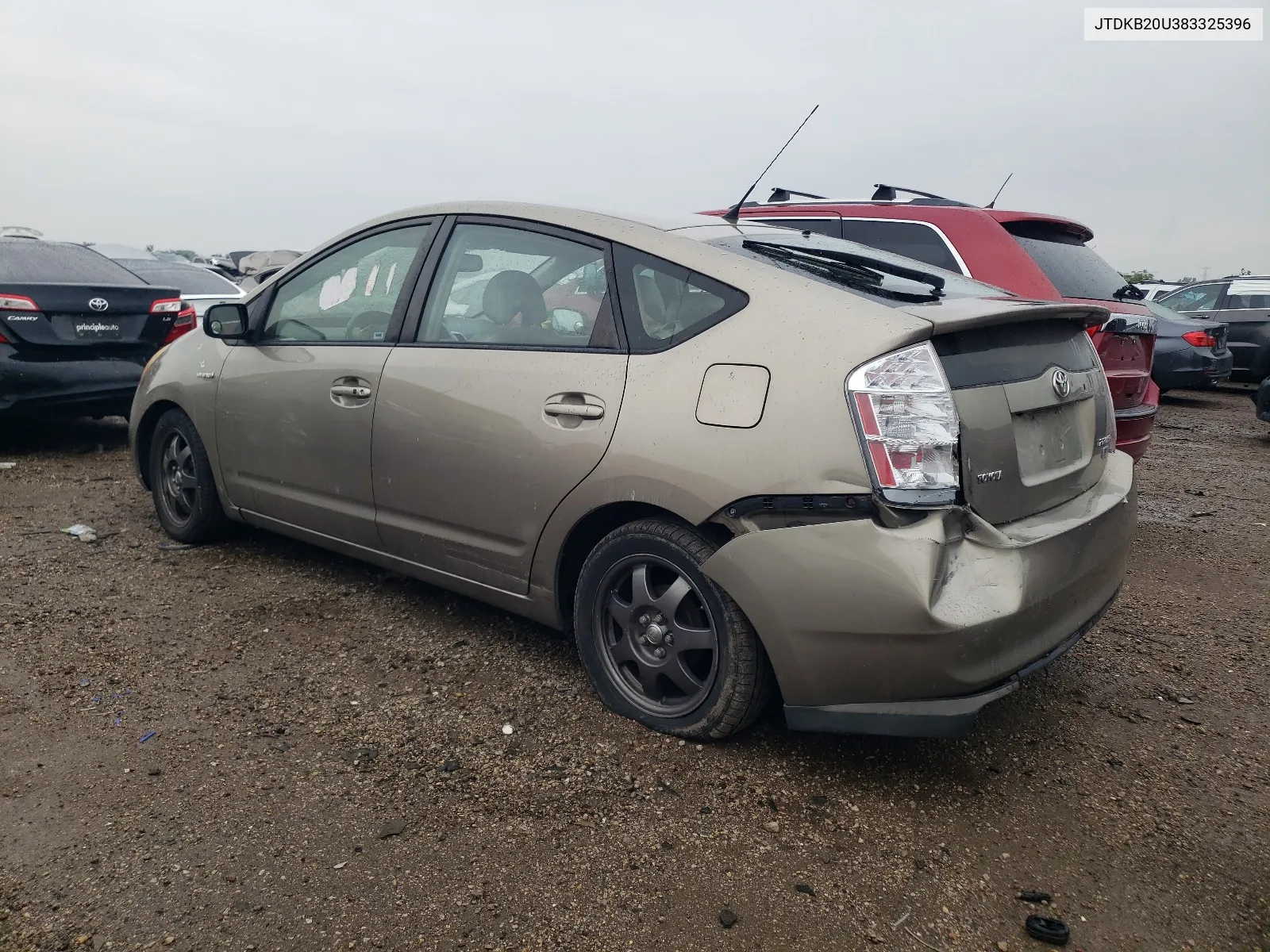 2008 Toyota Prius VIN: JTDKB20U383325396 Lot: 67565694