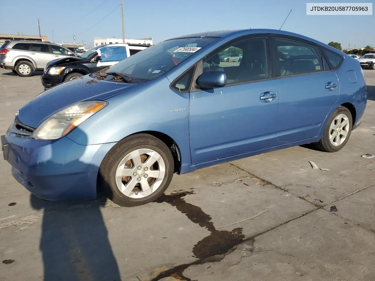 2008 Toyota Prius VIN: JTDKB20U587705963 Lot: 67590584