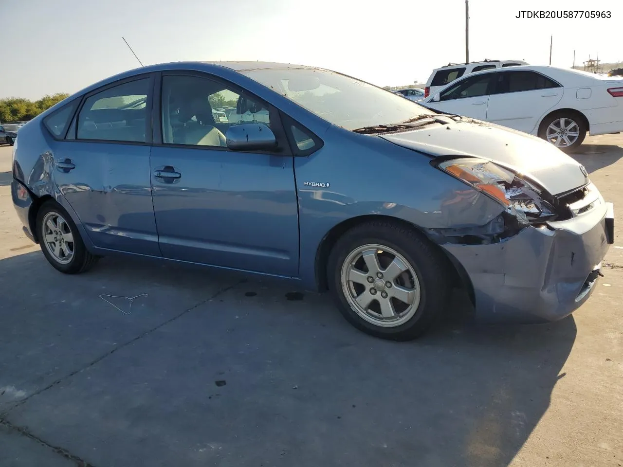 2008 Toyota Prius VIN: JTDKB20U587705963 Lot: 67590584