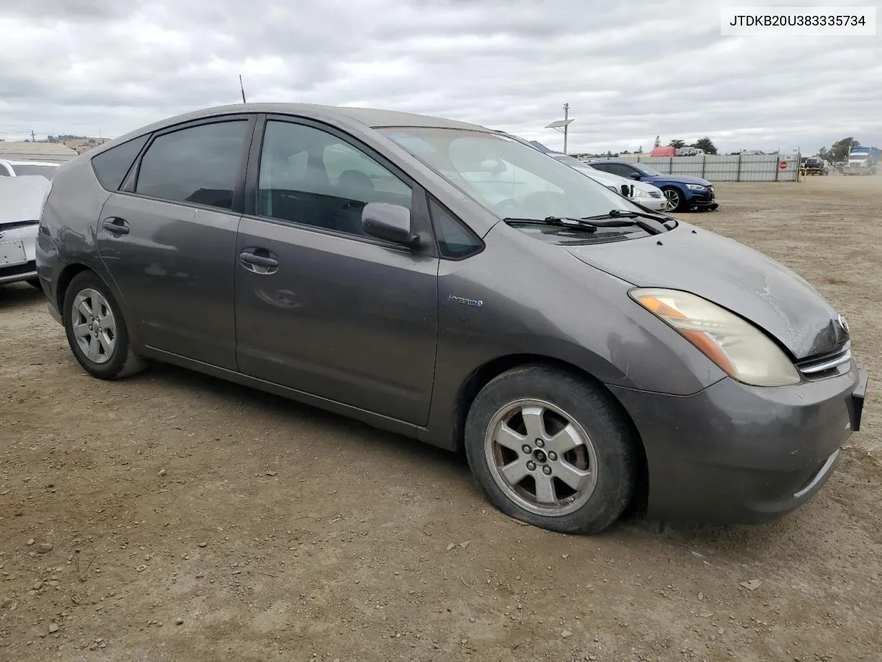 2008 Toyota Prius VIN: JTDKB20U383335734 Lot: 67756464