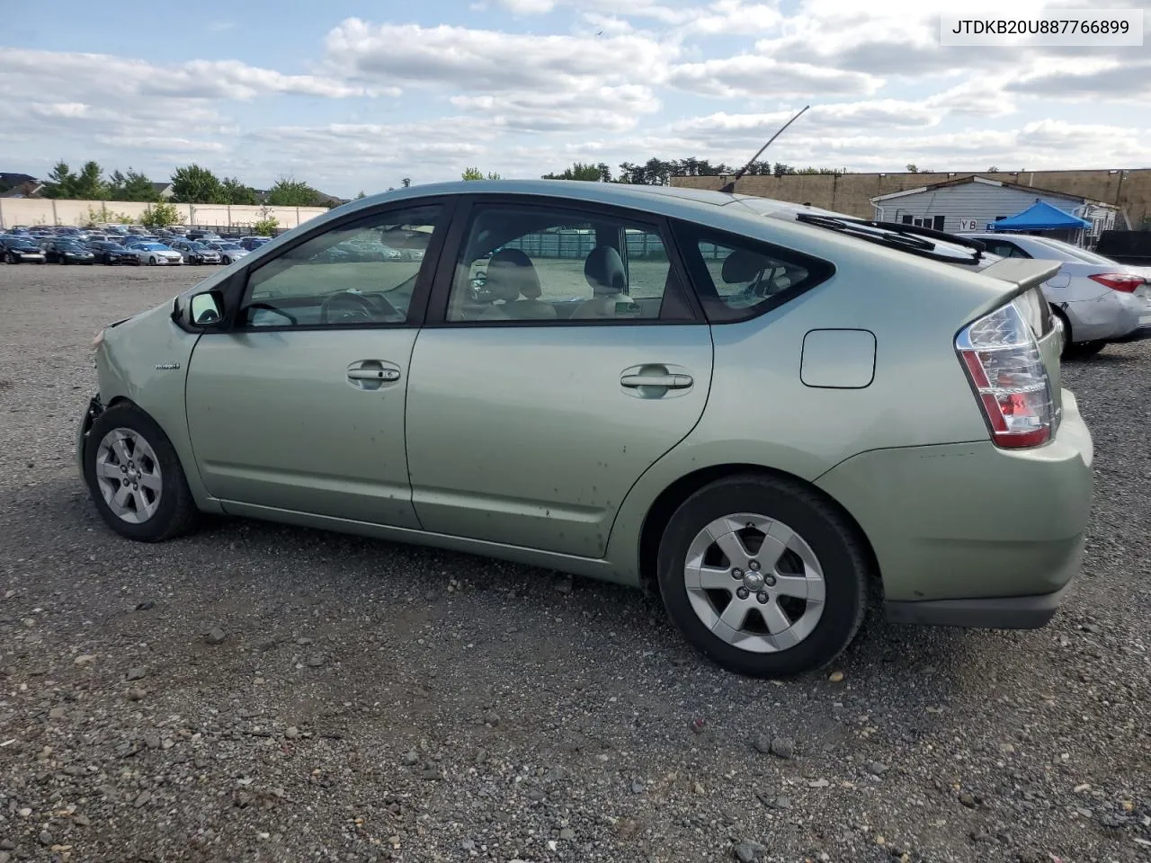 2008 Toyota Prius VIN: JTDKB20U887766899 Lot: 67985484