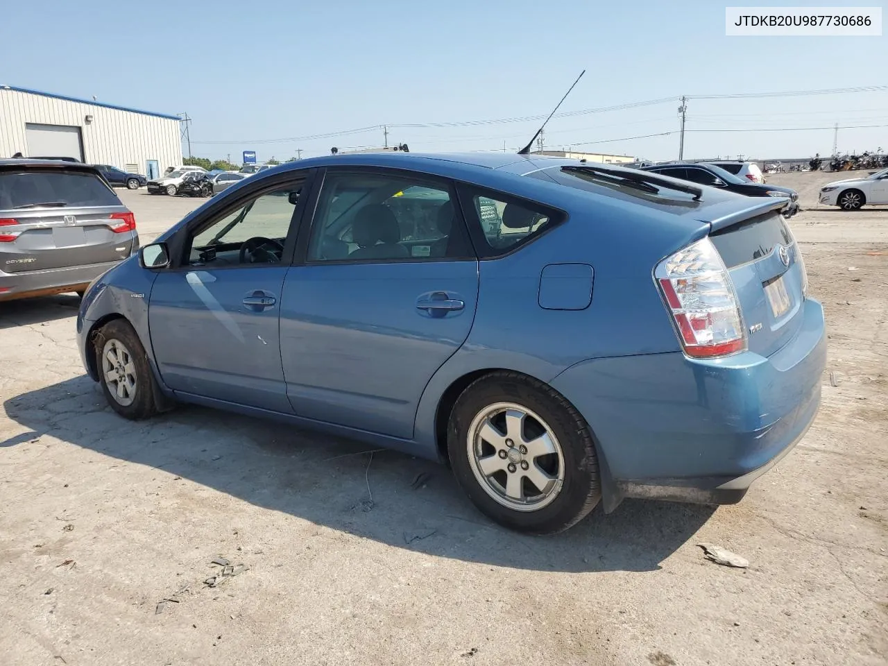 2008 Toyota Prius VIN: JTDKB20U987730686 Lot: 68069514