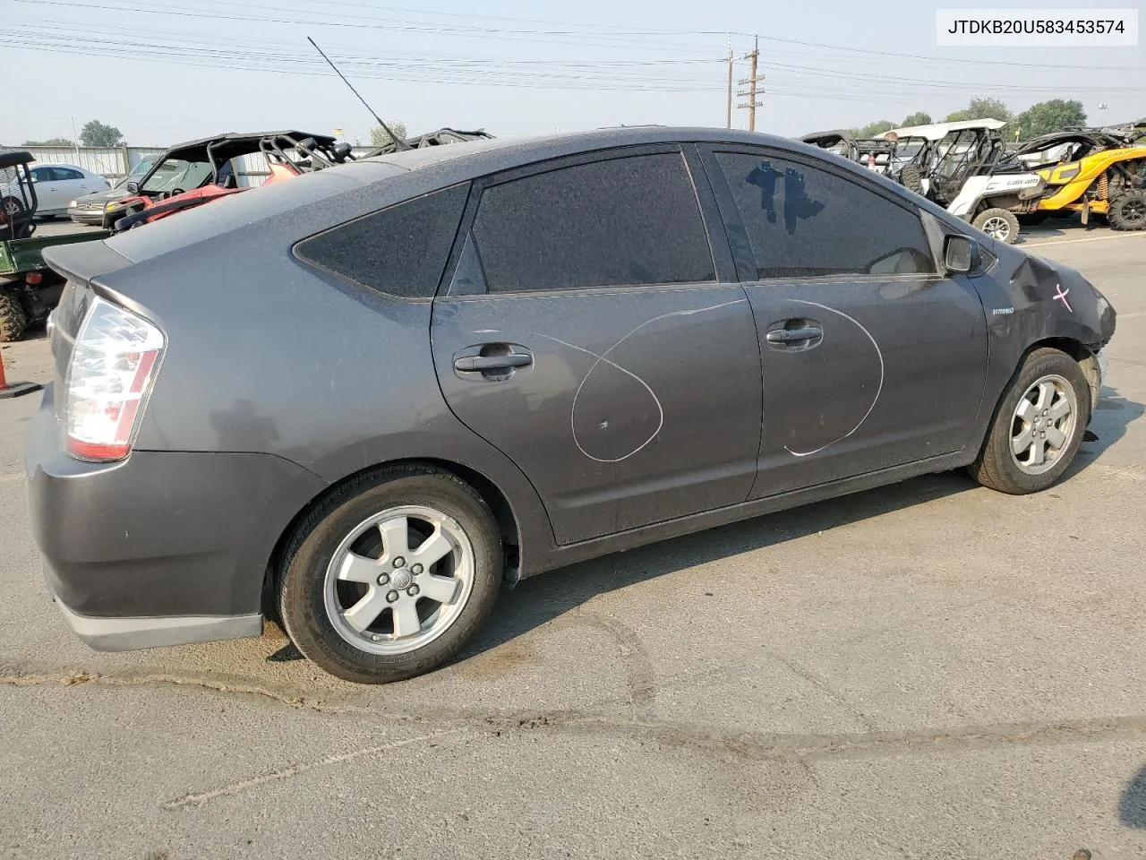 2008 Toyota Prius VIN: JTDKB20U583453574 Lot: 68325914