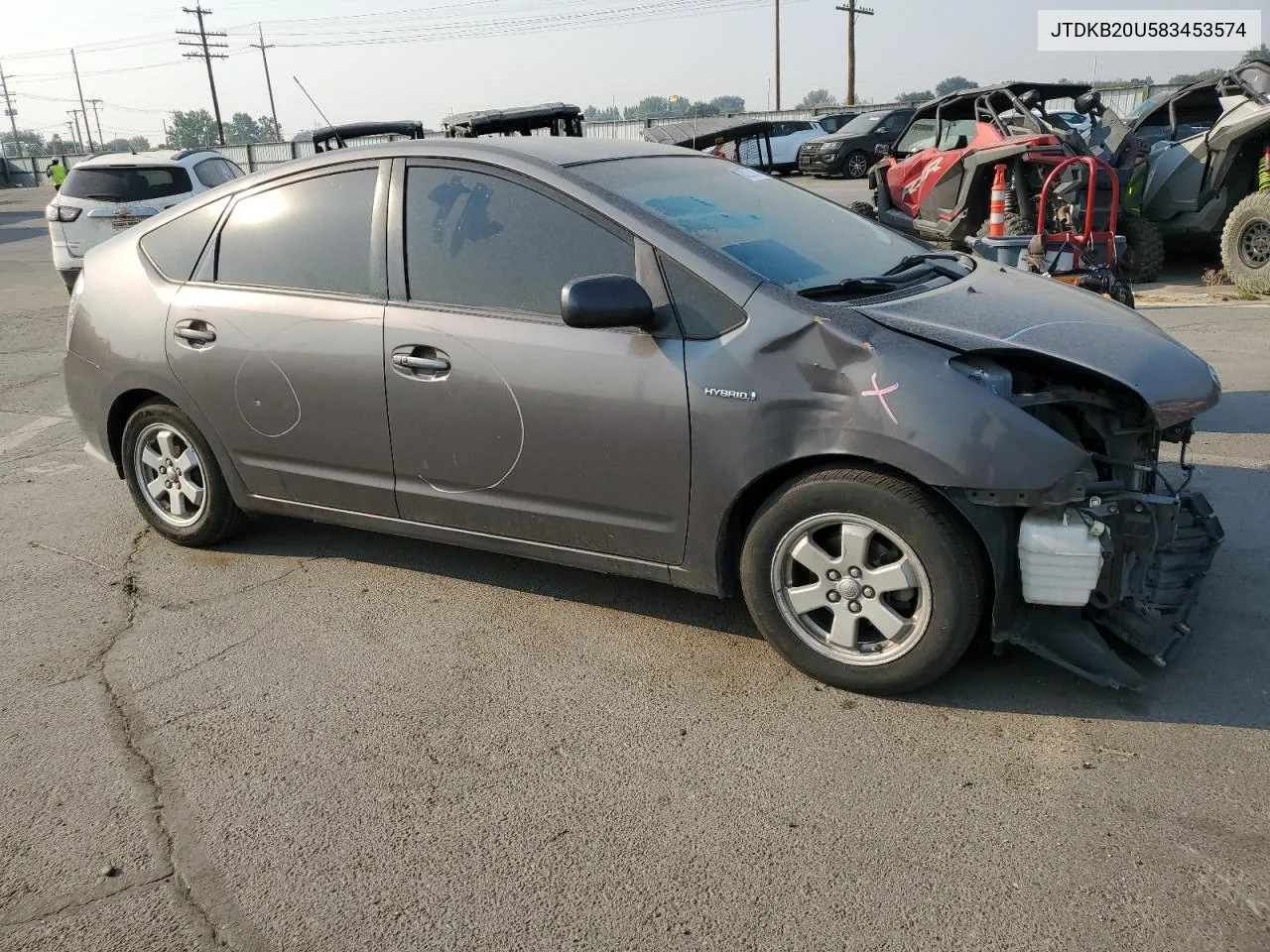 2008 Toyota Prius VIN: JTDKB20U583453574 Lot: 68325914