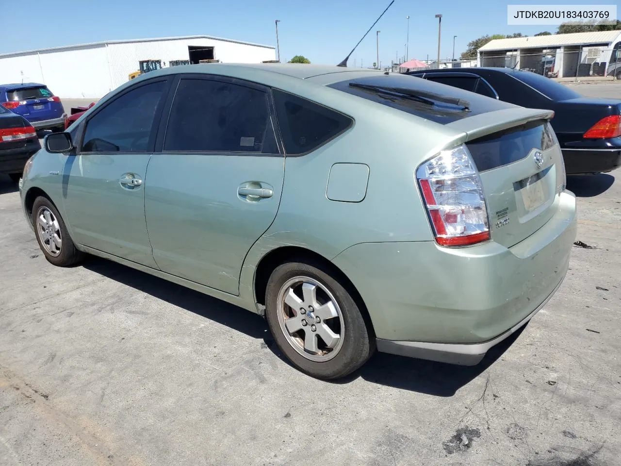 2008 Toyota Prius VIN: JTDKB20U183403769 Lot: 68343394