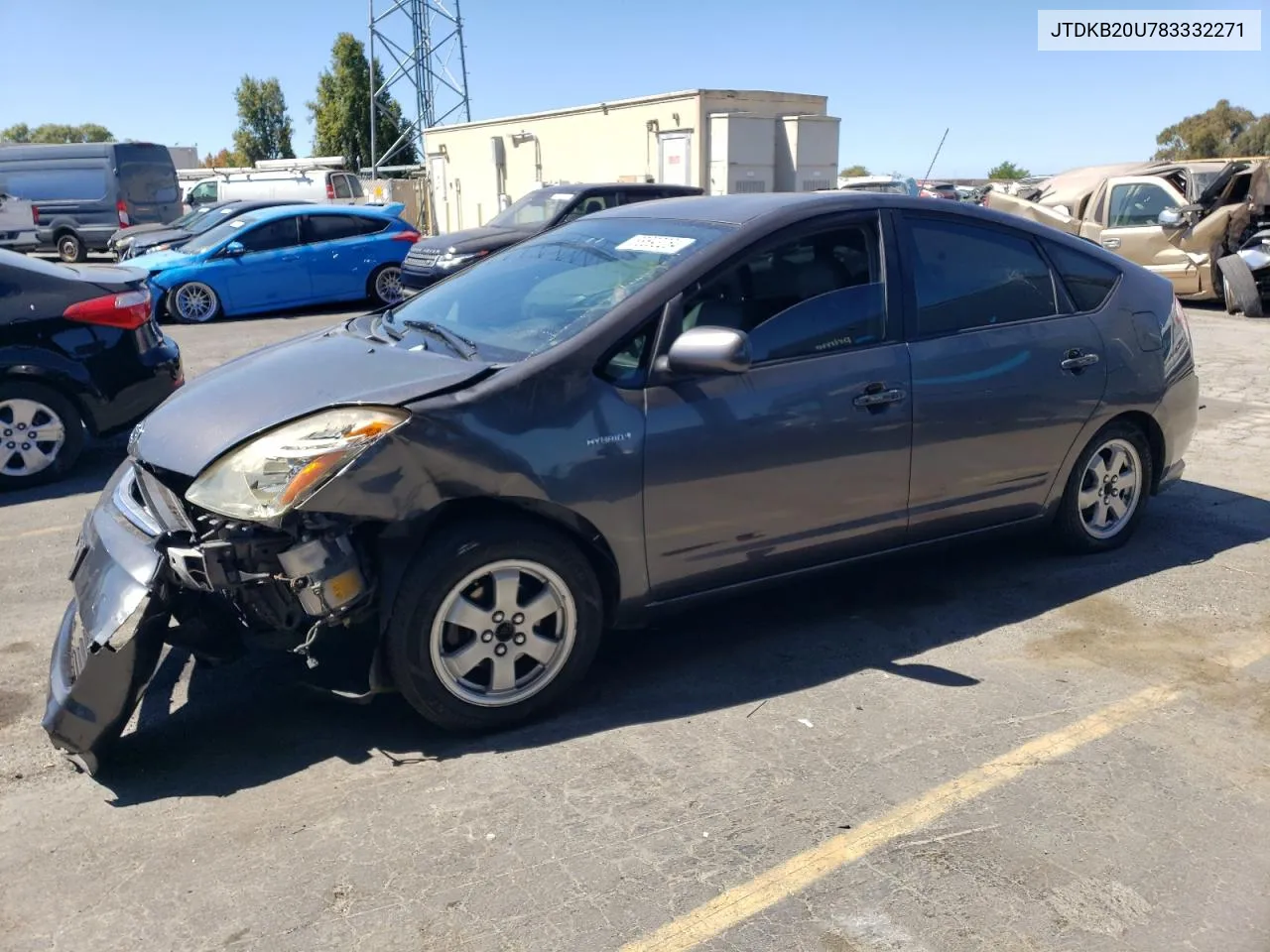 2008 Toyota Prius VIN: JTDKB20U783332271 Lot: 68693264