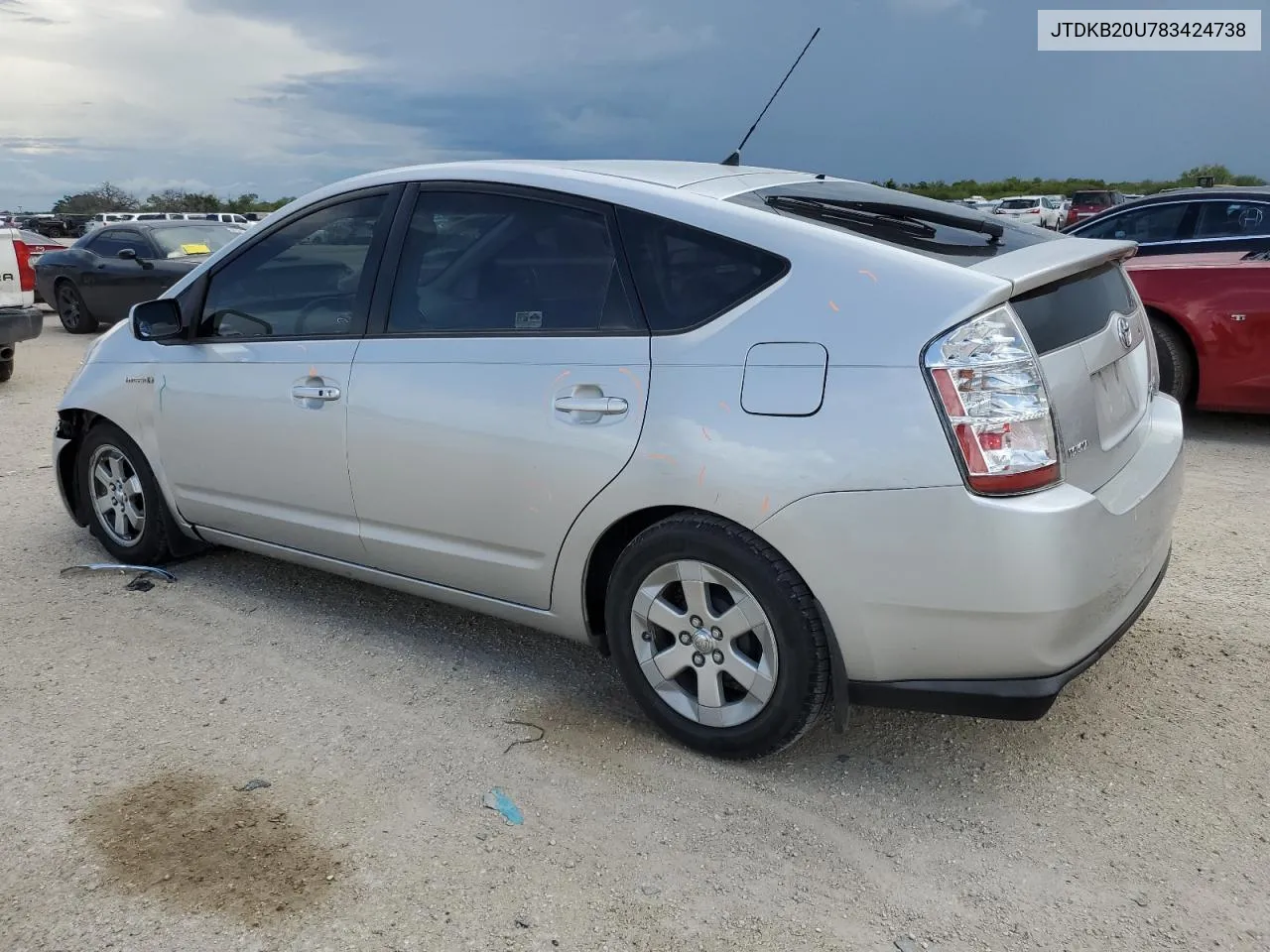 2008 Toyota Prius VIN: JTDKB20U783424738 Lot: 69041974