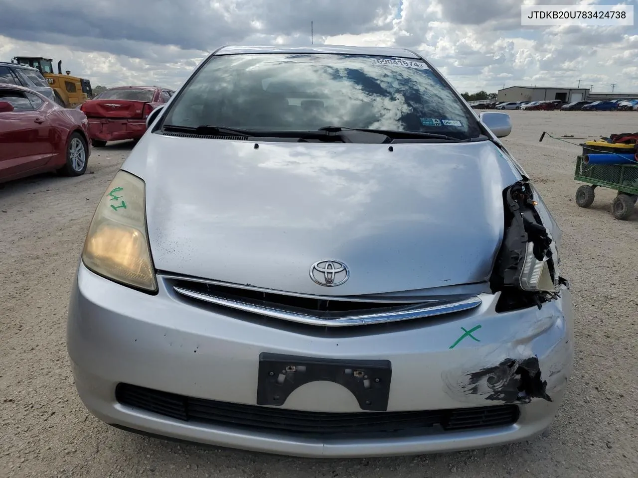 JTDKB20U783424738 2008 Toyota Prius