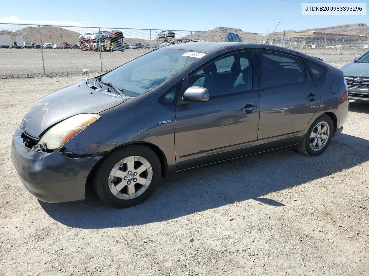 2008 Toyota Prius VIN: JTDKB20U983393296 Lot: 69096244