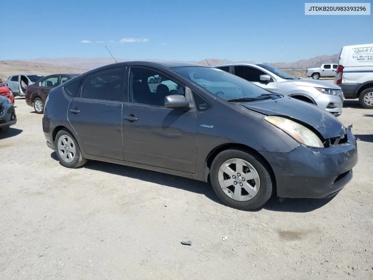 2008 Toyota Prius VIN: JTDKB20U983393296 Lot: 69096244