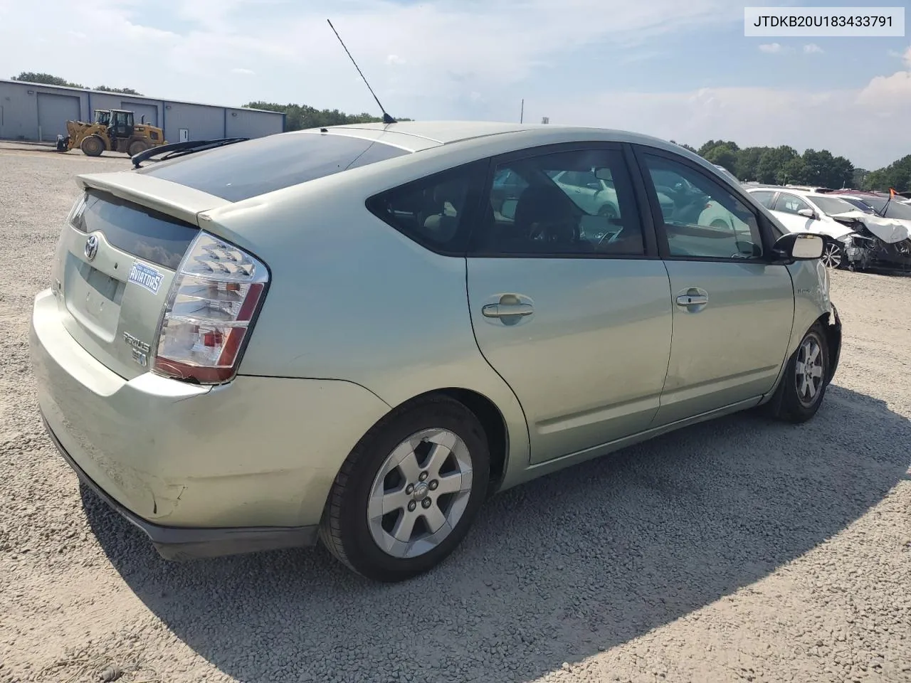 2008 Toyota Prius VIN: JTDKB20U183433791 Lot: 69295214