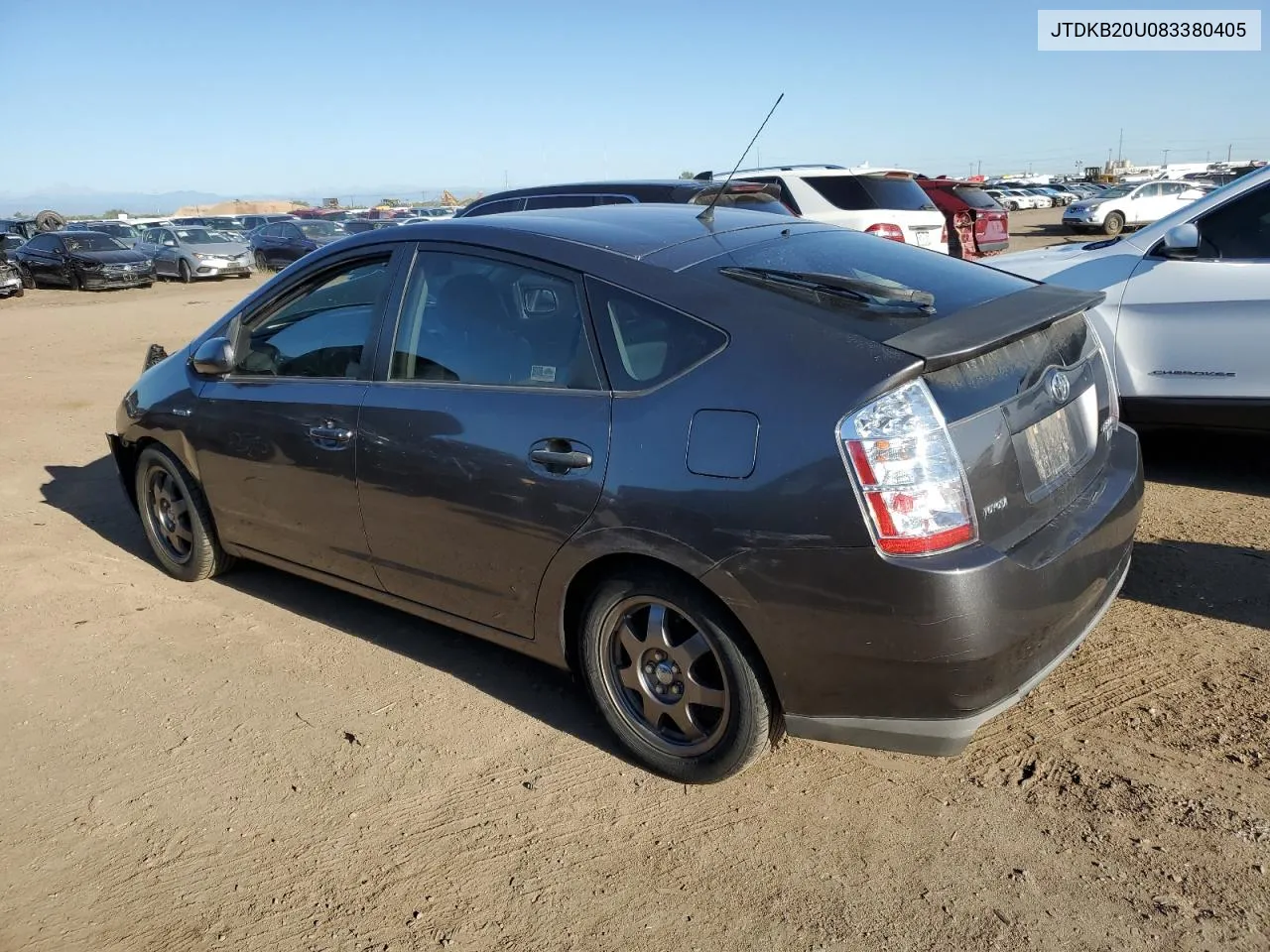 2008 Toyota Prius VIN: JTDKB20U083380405 Lot: 69304194