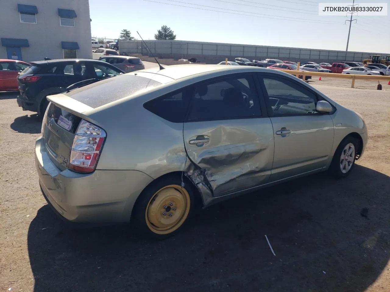 2008 Toyota Prius VIN: JTDKB20U883330027 Lot: 69437274