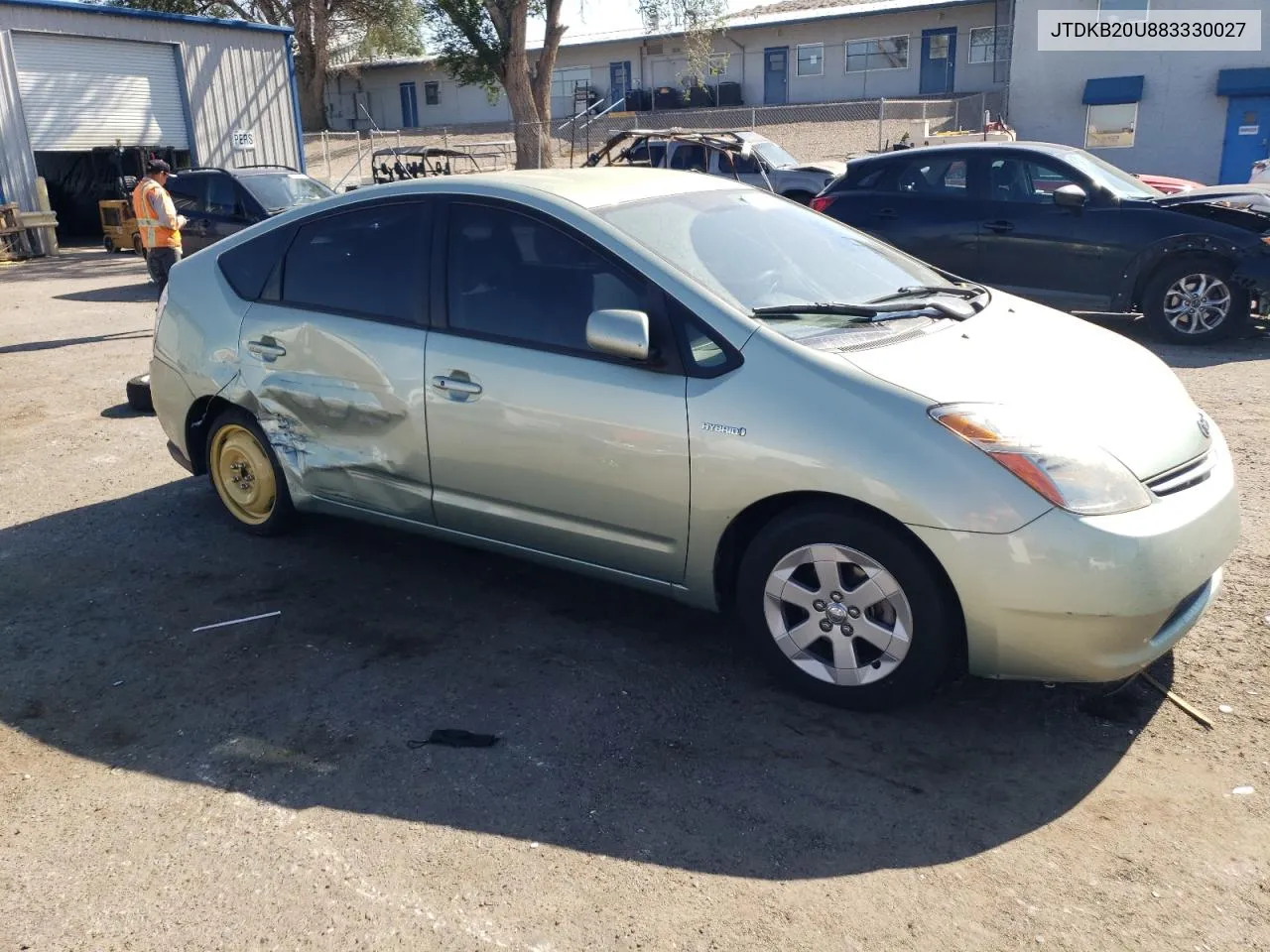 2008 Toyota Prius VIN: JTDKB20U883330027 Lot: 69437274