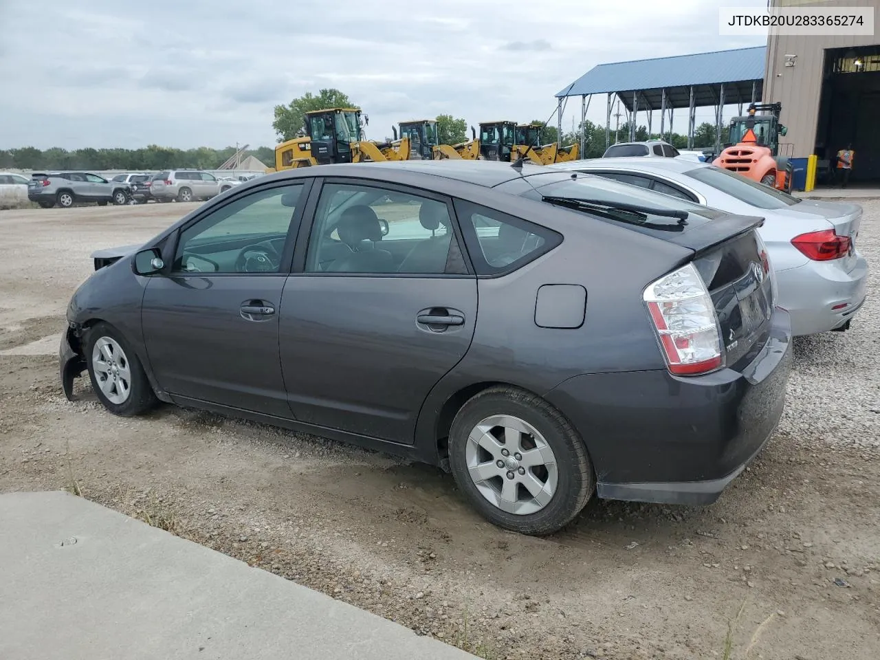 2008 Toyota Prius VIN: JTDKB20U283365274 Lot: 69658294