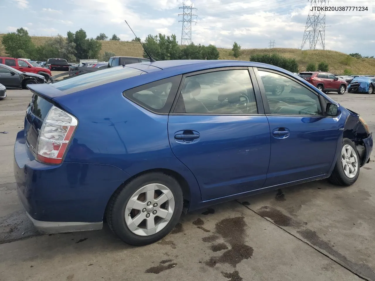 JTDKB20U387771234 2008 Toyota Prius