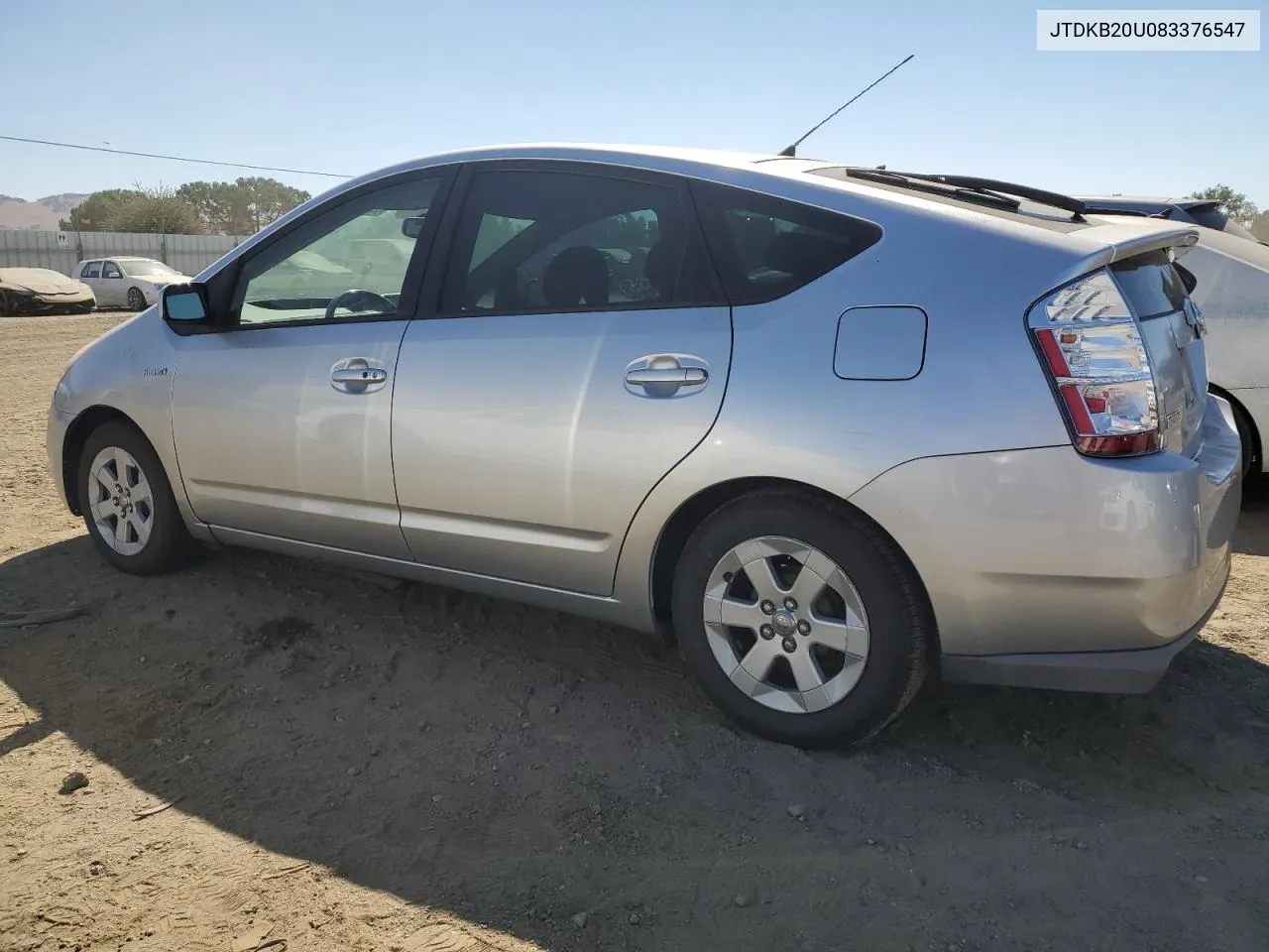 2008 Toyota Prius VIN: JTDKB20U083376547 Lot: 69854794