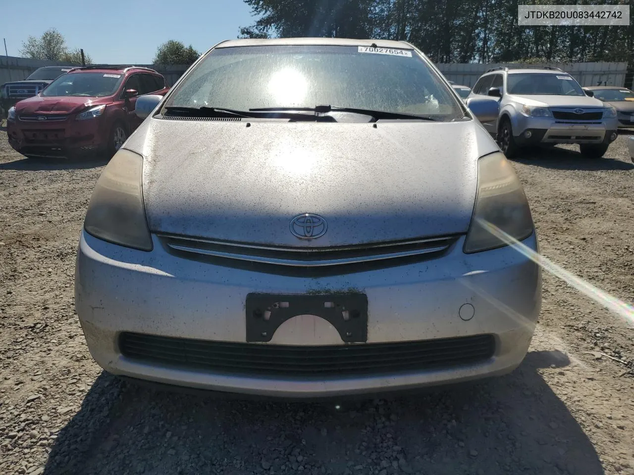 JTDKB20U083442742 2008 Toyota Prius