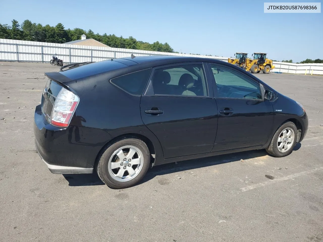 2008 Toyota Prius VIN: JTDKB20U587698366 Lot: 70169134