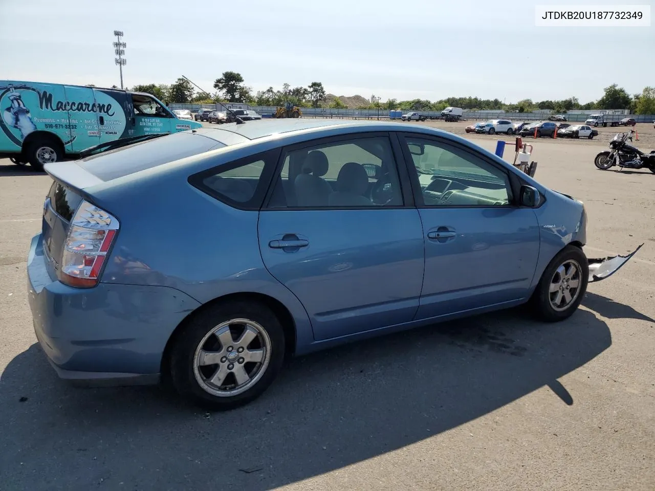 2008 Toyota Prius VIN: JTDKB20U187732349 Lot: 70229334