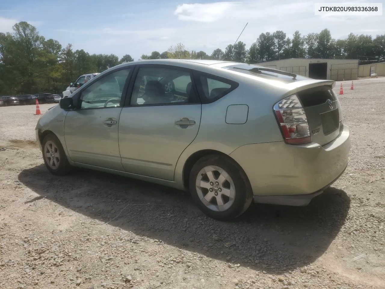 2008 Toyota Prius VIN: JTDKB20U983336368 Lot: 70283704